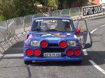 Alain Bertrand sur son R5 Turbo num�ro 204 en attente du d�part de la 3 �me mont�e