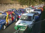 NON ! les voitures au parc ferm� � l'issue de la course.
