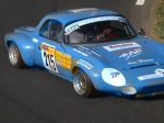 Fr�d�ric Breysse sur sa Matra Djet num�ro 215 dans le virage 22 de la 1 �re mont�e