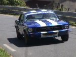 Didier Barone sur sa Ford Mustang num�ro 223 � la 3 �me mont�e dans le virage 7