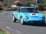 Pierre Moeglen sur sa Matra Djet num�ro 219 � la 2 �me mont�e dans le virage 2